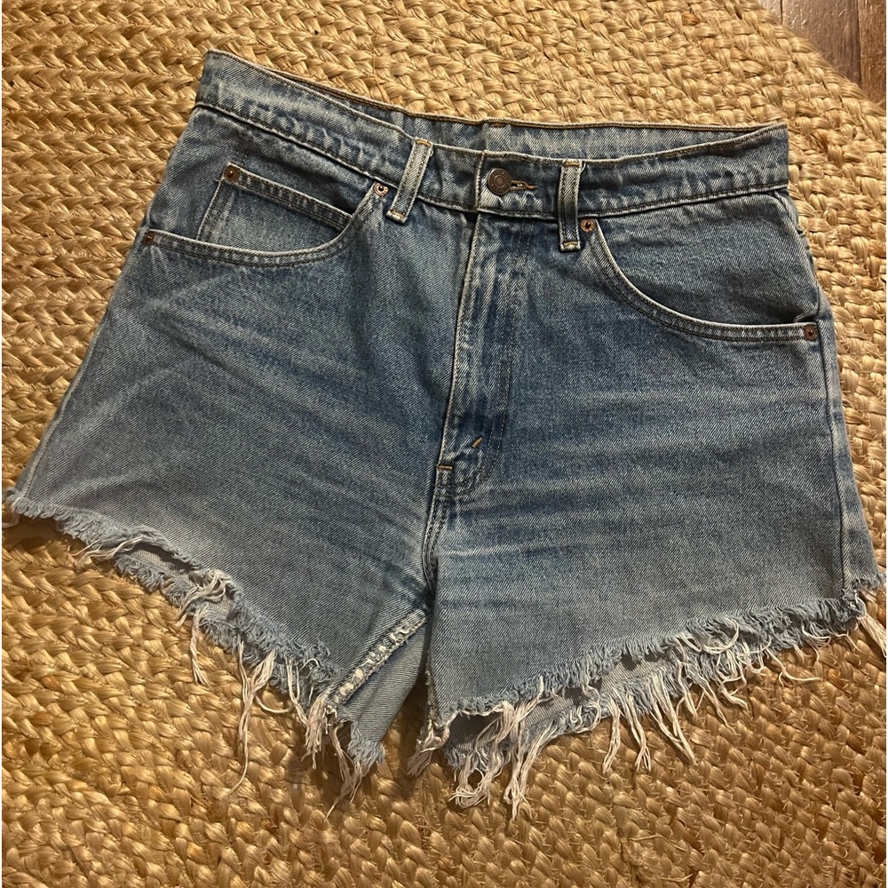 Vintage Levi’s Denim Cutoffs - Orange Tab